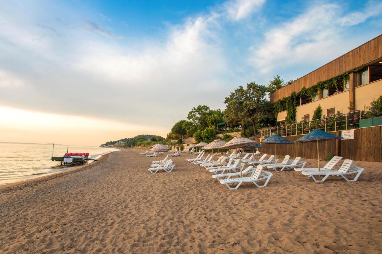 Troas Beach Hotel Tavaklı Exterior foto